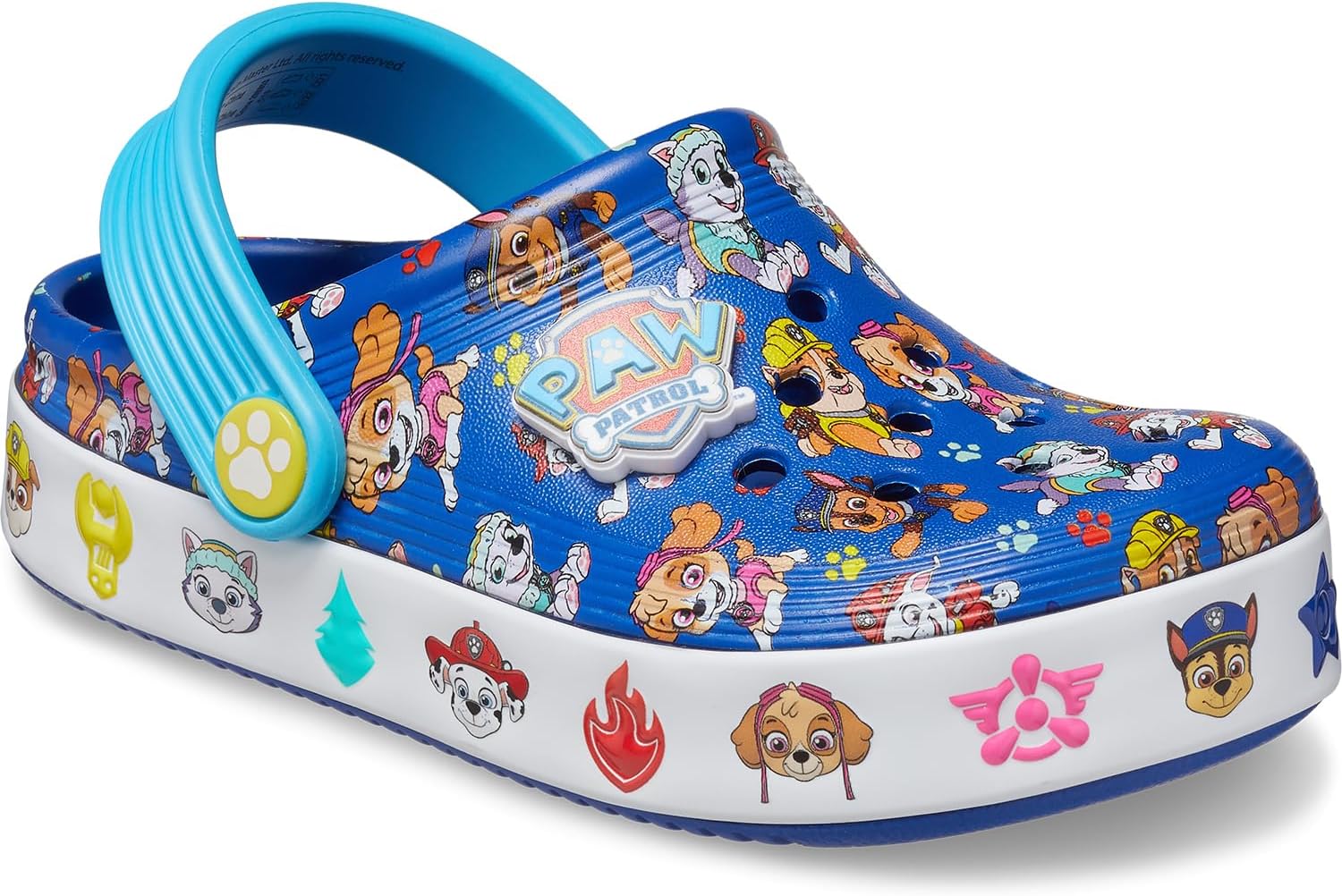 Detalle de Crocs Unisex Kid's Paw Patrol Off Court CLG T Clog