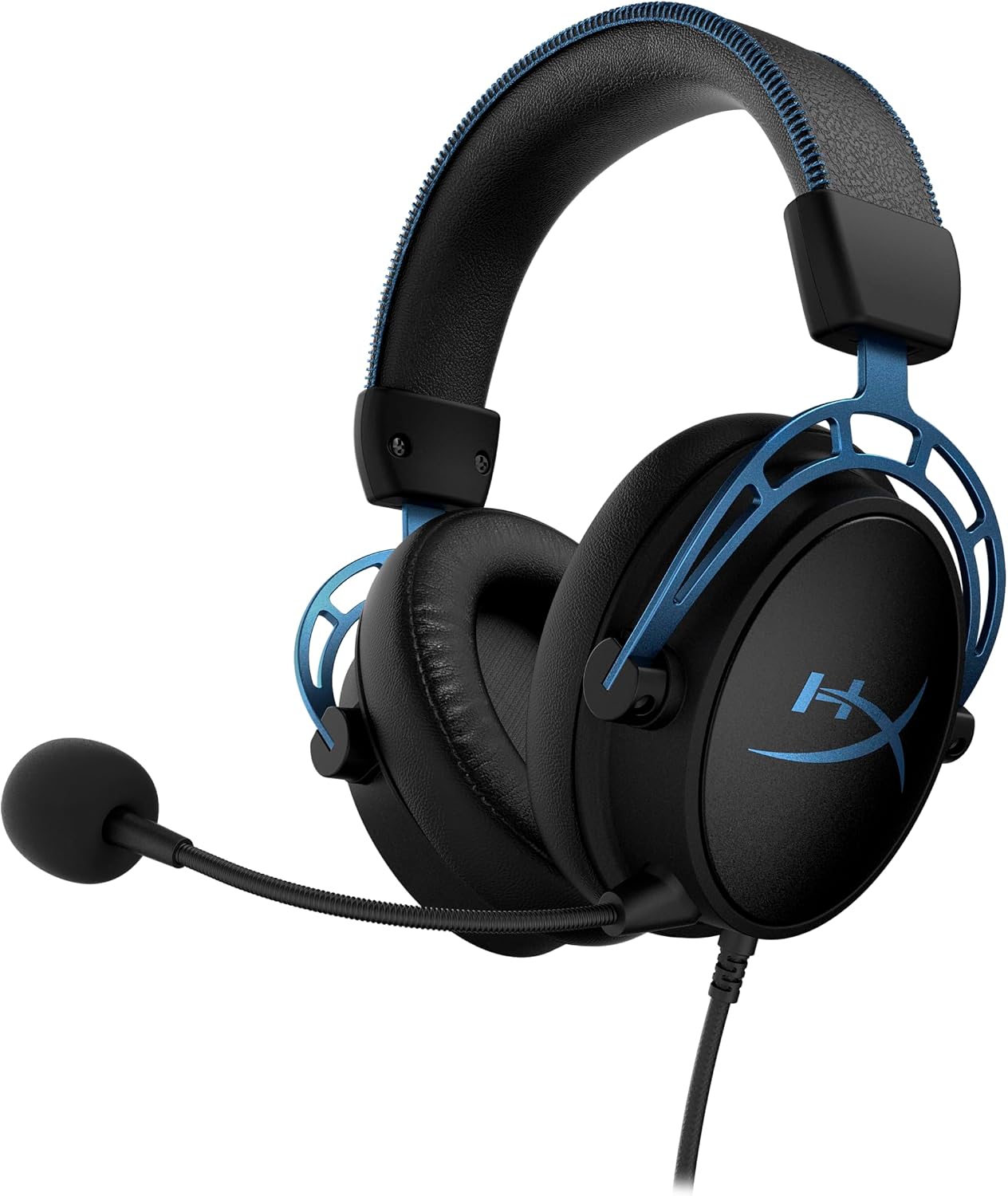 Detalle de HyperX Cloud Alpha Kabelgebundenes Gaming Headset mit Dual-Chamber Sound