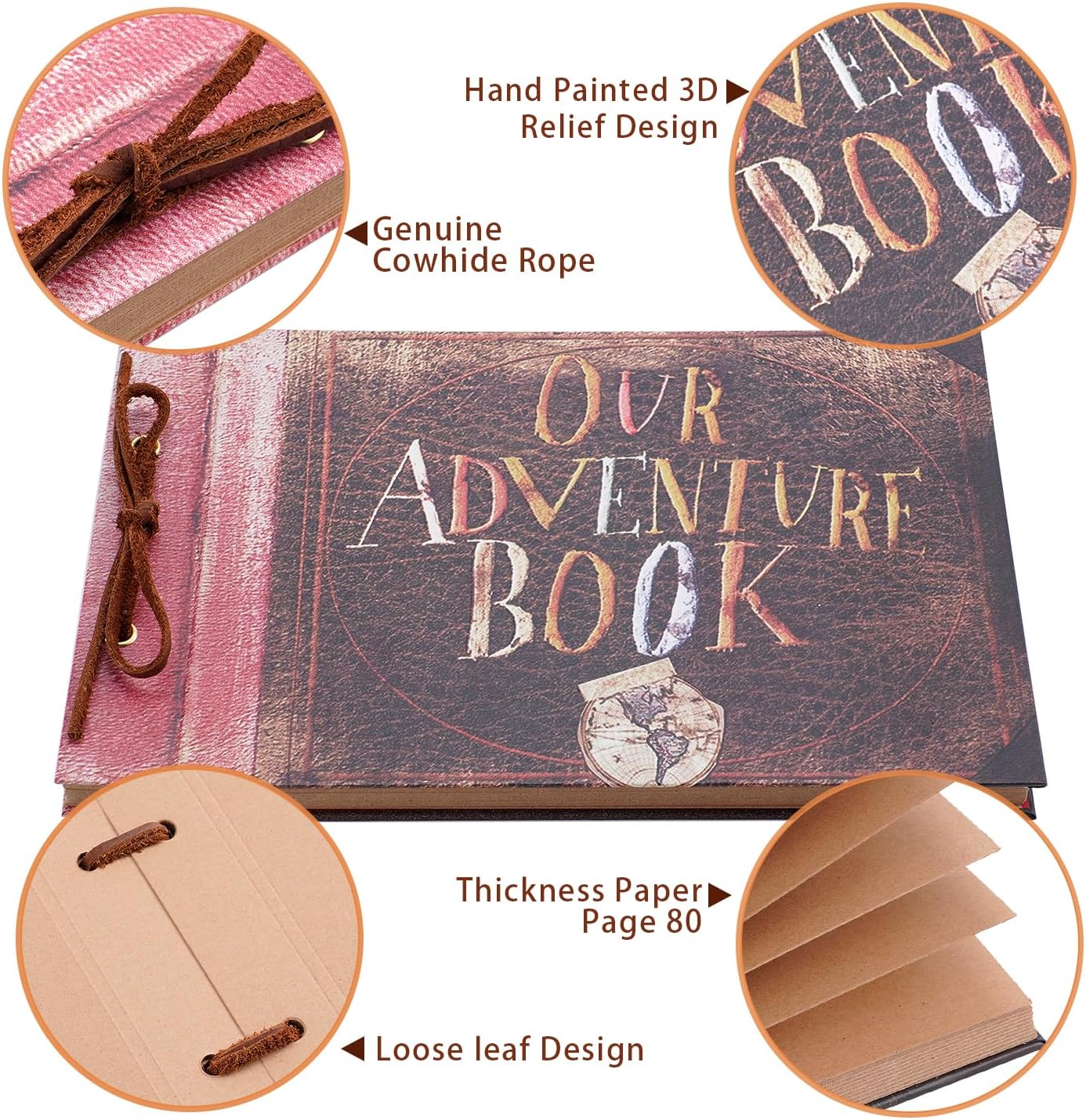 Thumbnail 3 de Our Adventure Book 📖 Álbum de Fotos y Recuerdos 80 Páginas