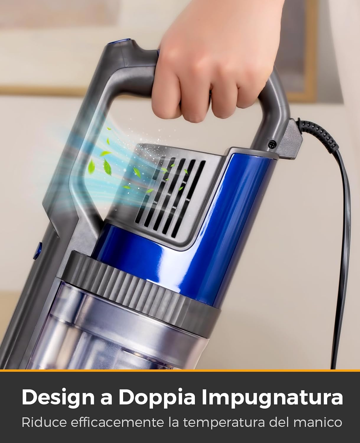 Detalle 2 de VACTechPro 600W aspirapolvere 800ml 🧹