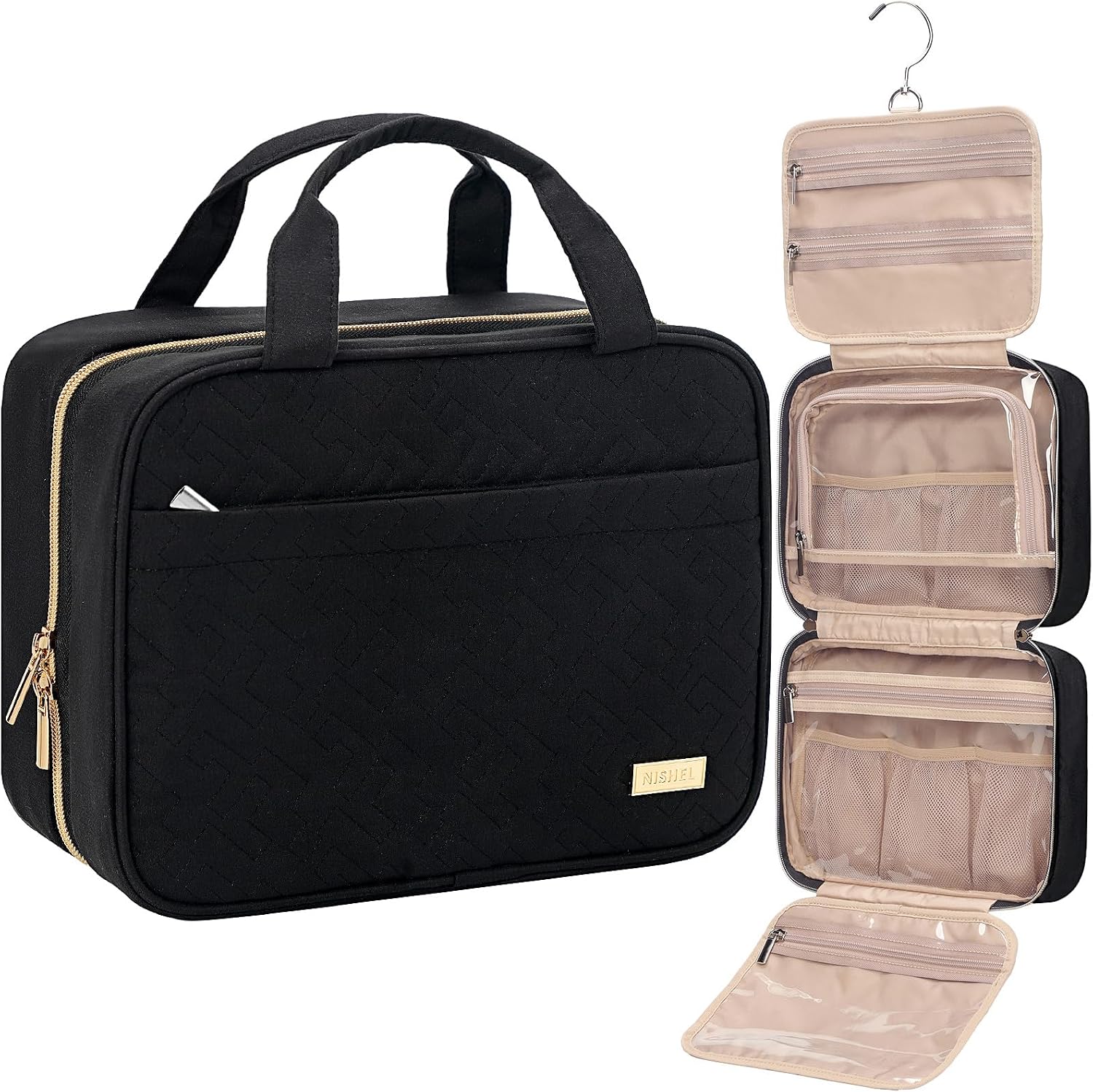 Detalle de NISHEL Travel Toiletry Bag Medium for Women