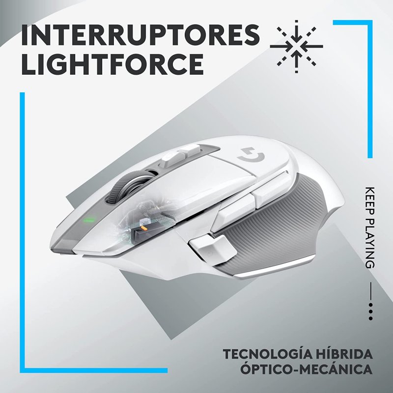 Thumbnail 3 de Logitech G G502 X LIGHTSPEED Ratón Gaming Inalámbrico 25600 DPI 🖱