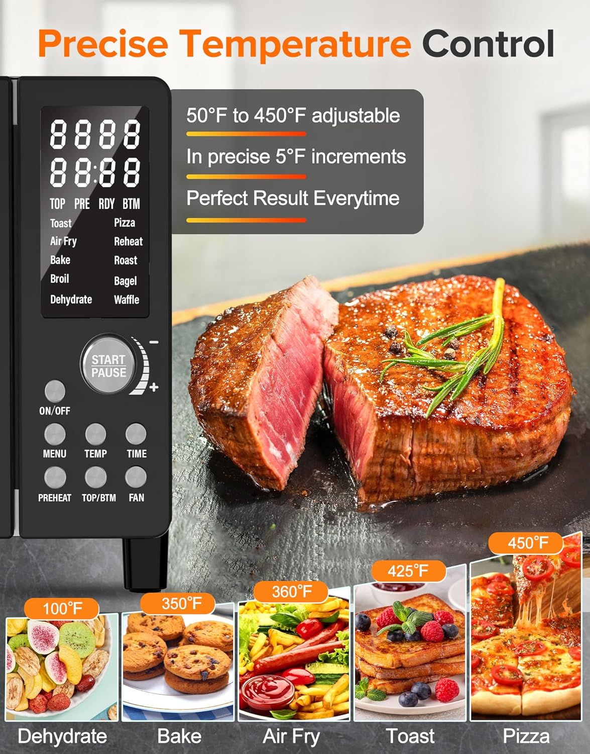 Thumbnail 3 de Nuwave Bravo Pro 21QT Airfryer