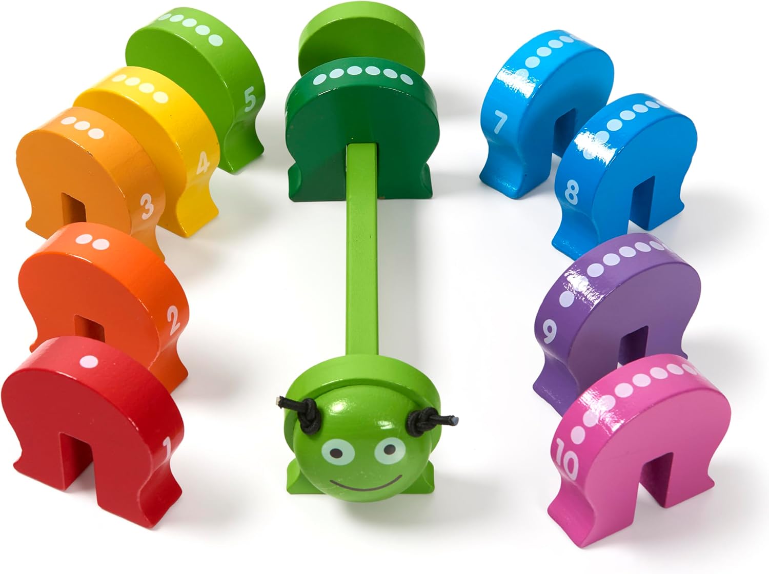 Detalle 2 de Melissa & Doug Counting Caterpillar 10 segments