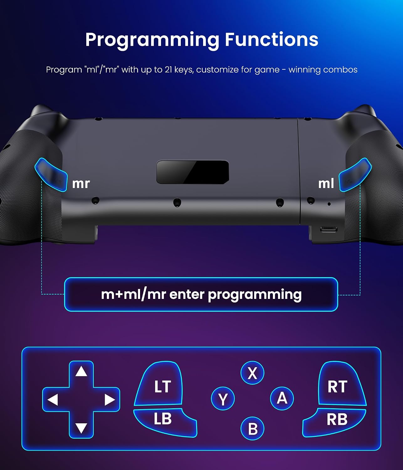 Thumbnail 4 de Handy Controller Handheld Gamepad 1000mAh