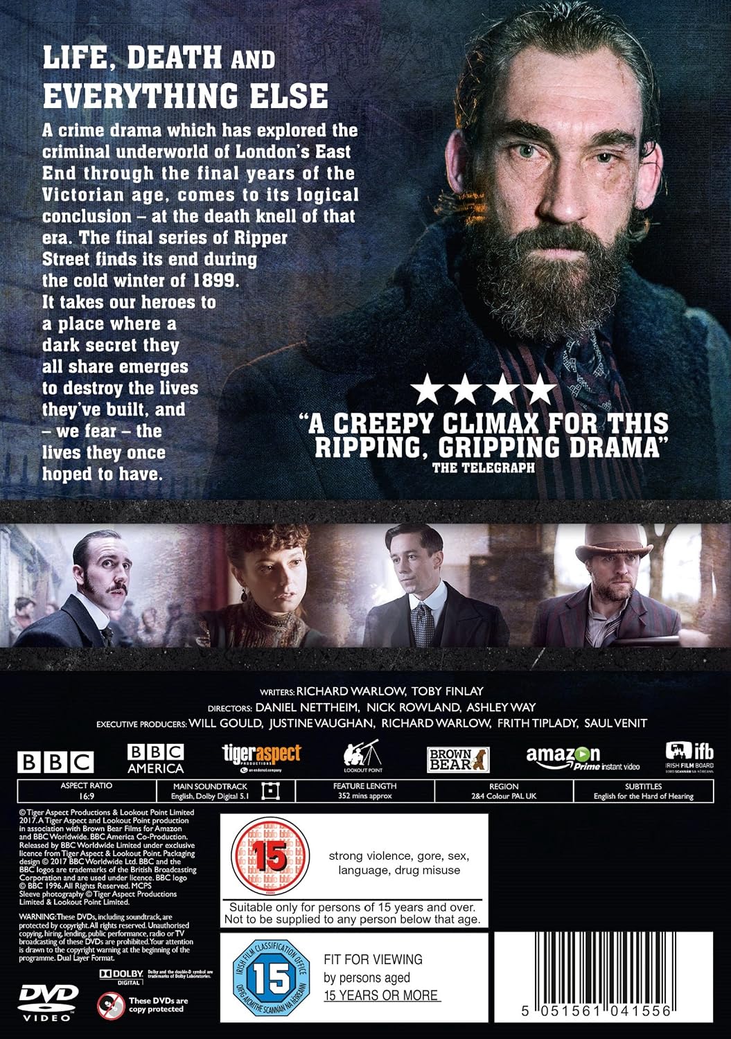 Detalle 2 de Spirit Entertainment Ripper Street Series 5 DVD
