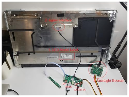 Thumbnail 6 de Kit de Carte Contrôleur EDP 27'' LM270WQ1-SDC2 / LM270WQ1-SDA2 / LM270WQ1-SDB1 – DP, HDMI et USB pour écran LCD 2560 x 1440