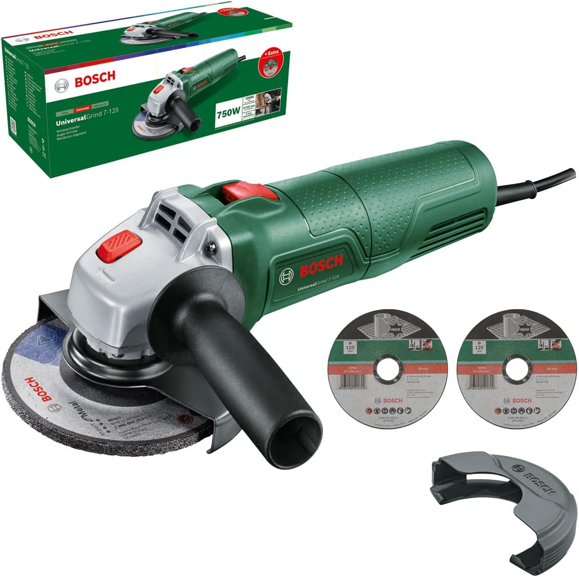 Bosch UniversalGrind 7-125 meuleuse 750 W
