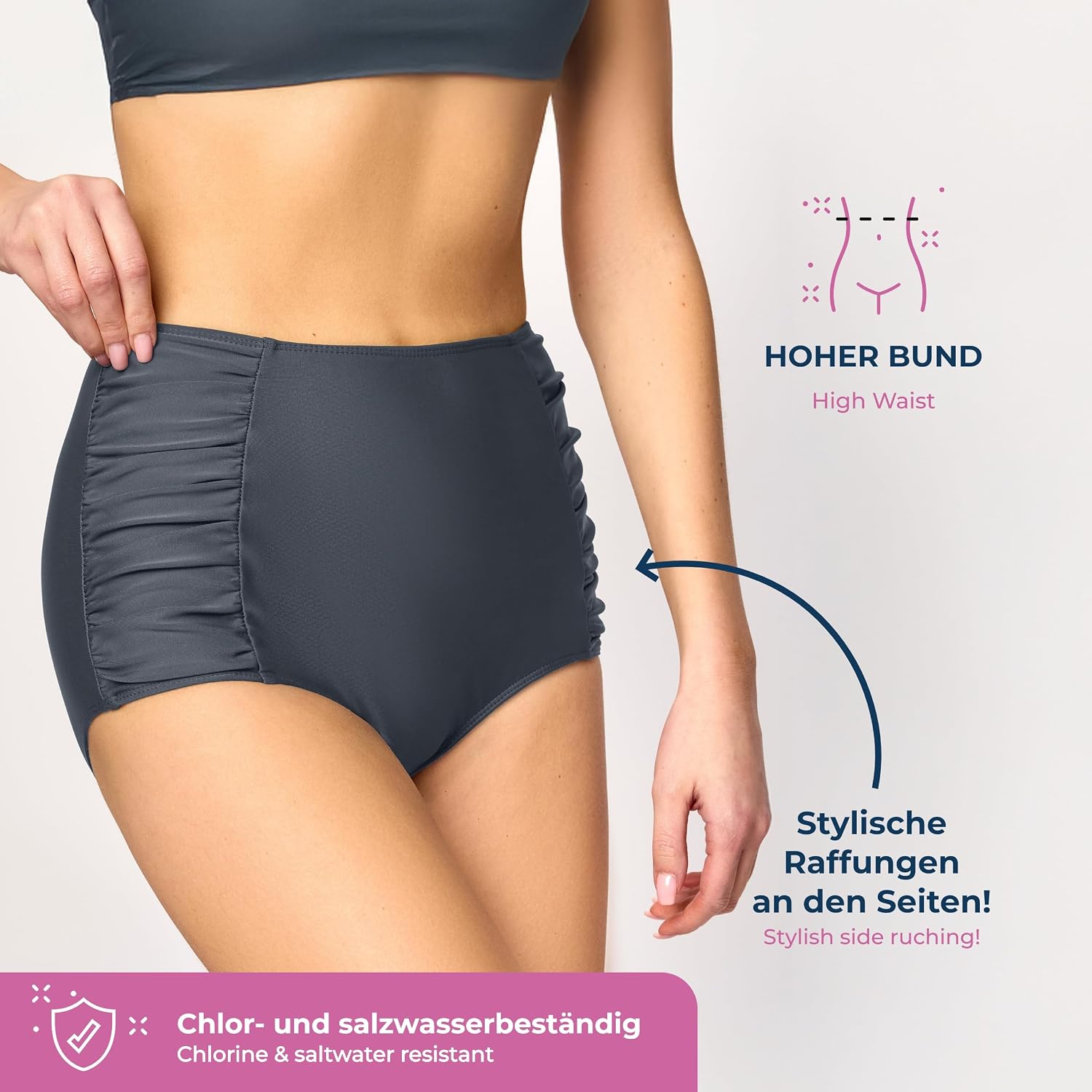 Thumbnail 3 de Merry Style MS10-119 bikinibroekje voor dames, elastisch met UPF 50+