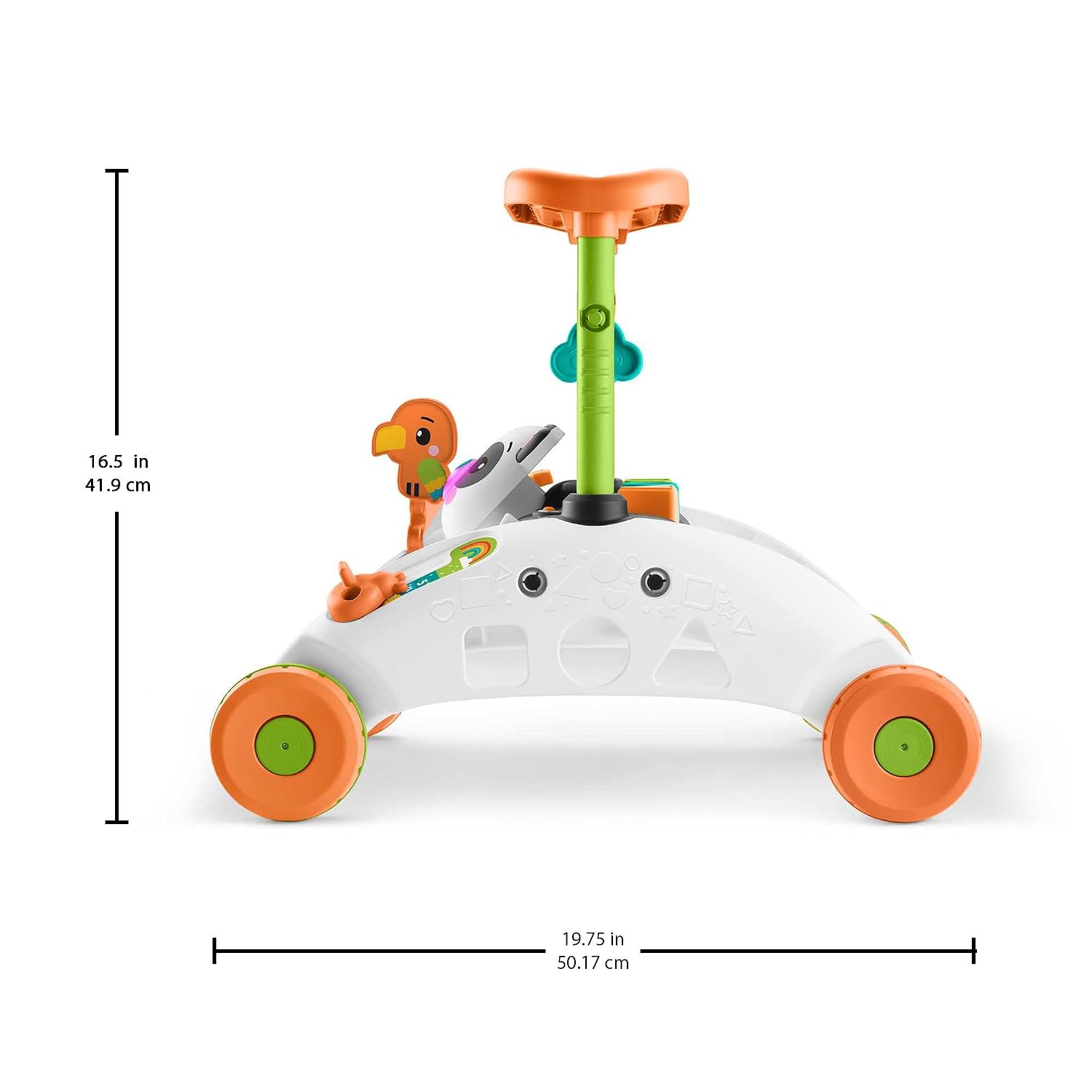 Detalle de Fisher-Price HJY73 Lauflernwagen mit 50 Liedern