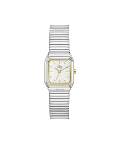 Detalle de Reloj Lacoste René con movimiento de cuarzo para mujer – Correa de acero inox. (Colección René)
