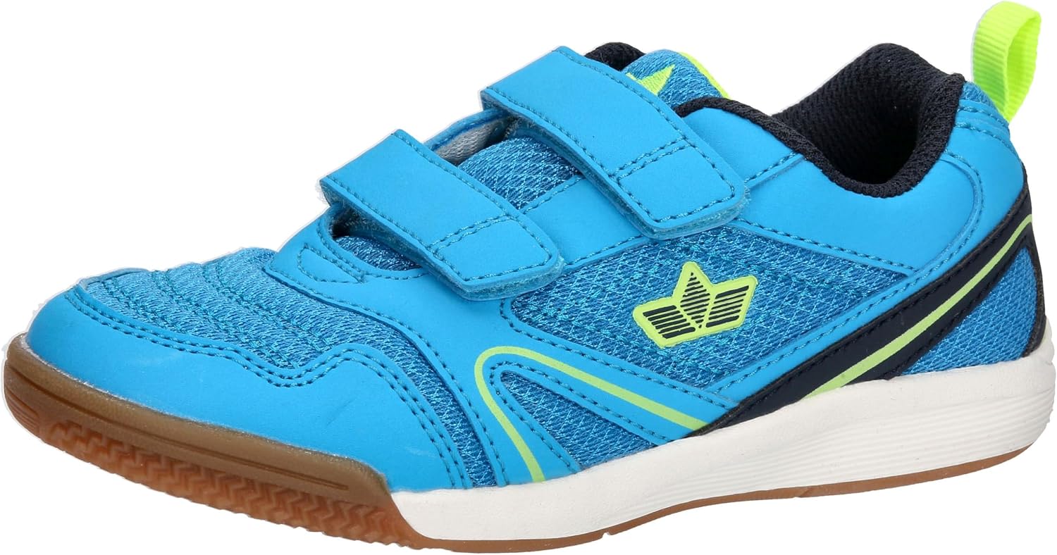 Detalle de Lico BOULDER V Unisex Kinder Multisport Indoor Schuhe – Schwarz/Anthrazit, Größe 38 EU