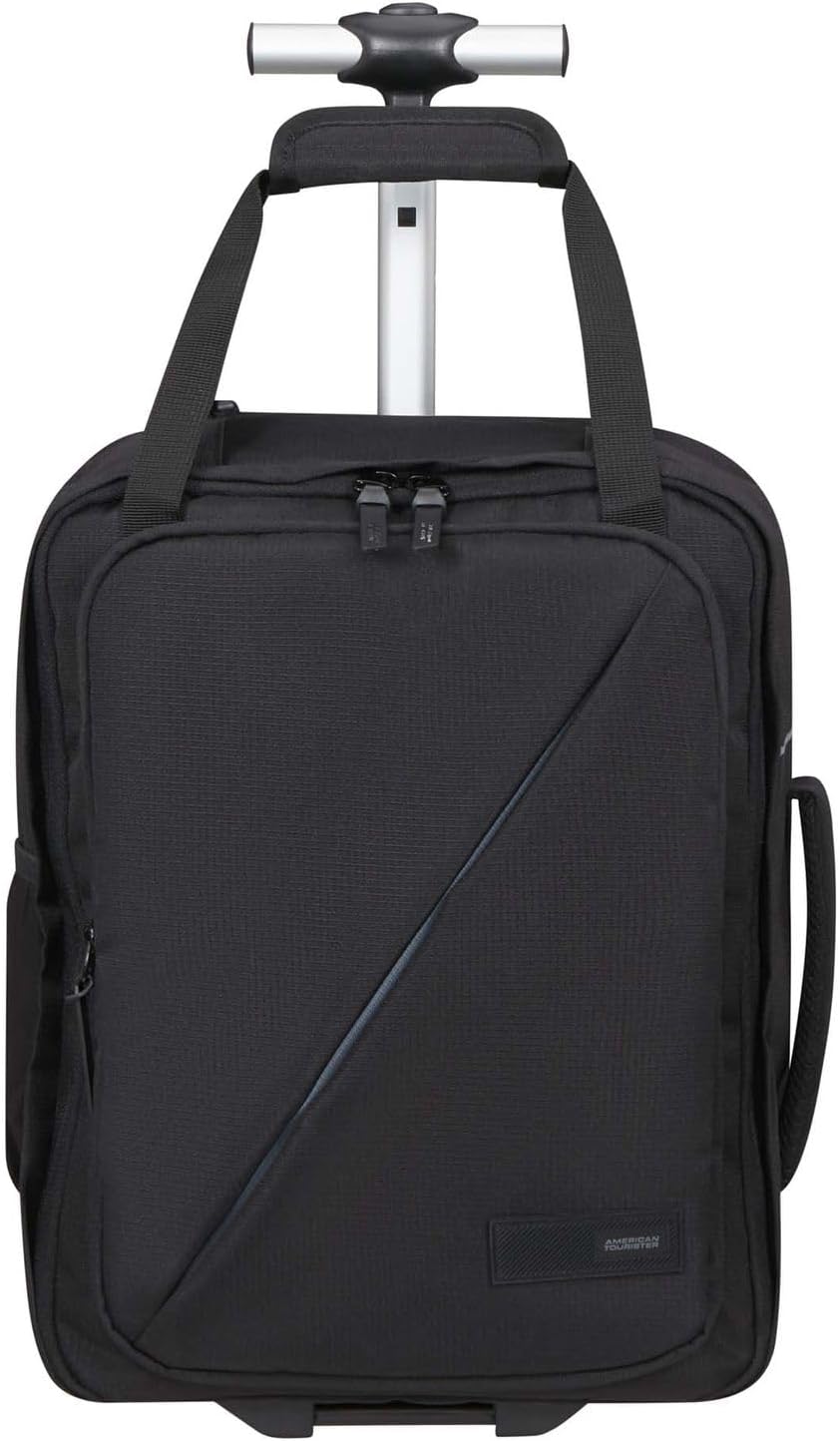 Detalle de American Tourister Take2Cabin: bolsa de cabina híbrida con ruedas y mochila para viajar ligero