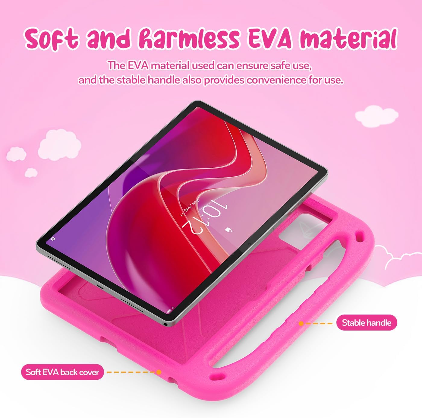 Thumbnail 6 de RollinCase Lenovo Tab M11 Hülle Magenta 11 Zoll