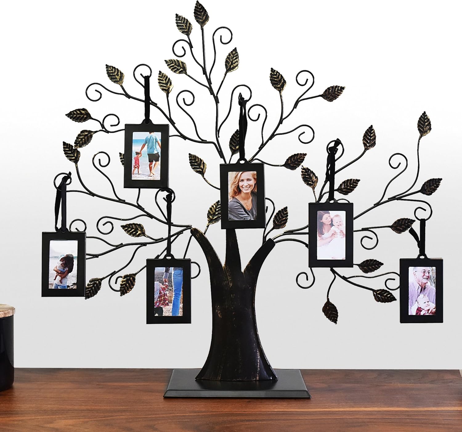 Detalle de Thetford Design Family Tree Photo Frame with 6 Hanging Picture Frames