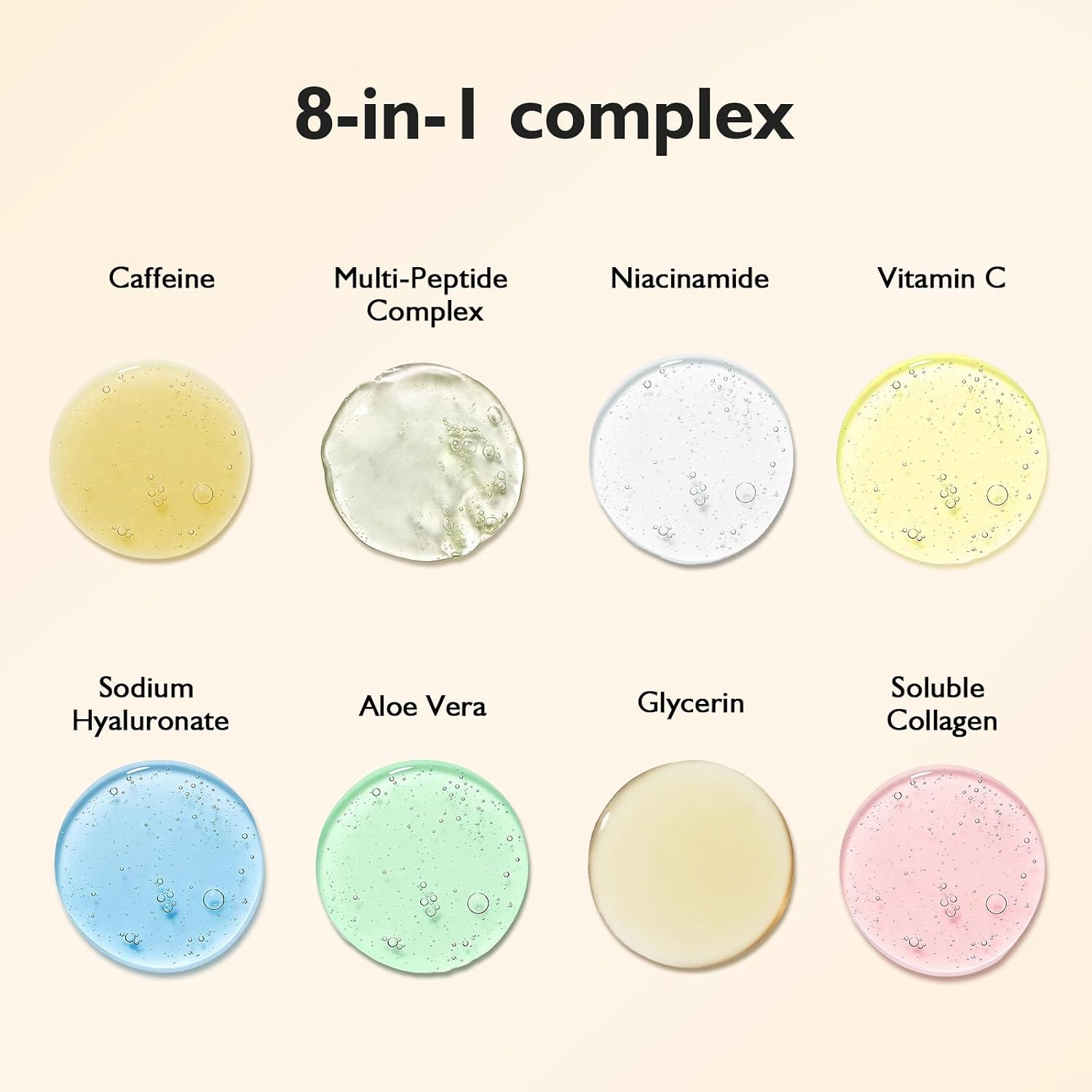 Detalle de IREV Caffeine & Peptides Hydrogel Eye Patches, 30 Pairs with Niacinamide