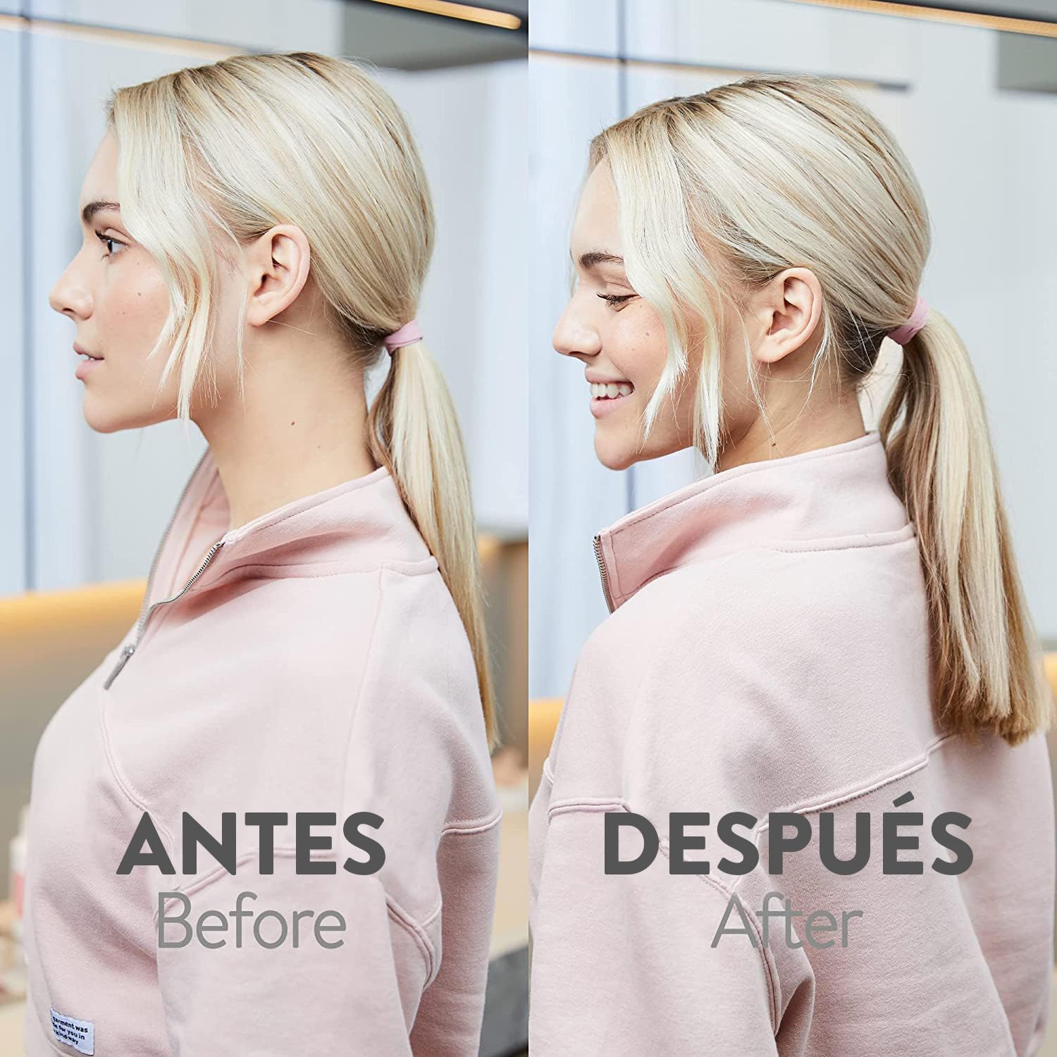 Detalle 1 de Pony Puffin ONYX 🖤 Fijación y volumen para trenzas perfectas