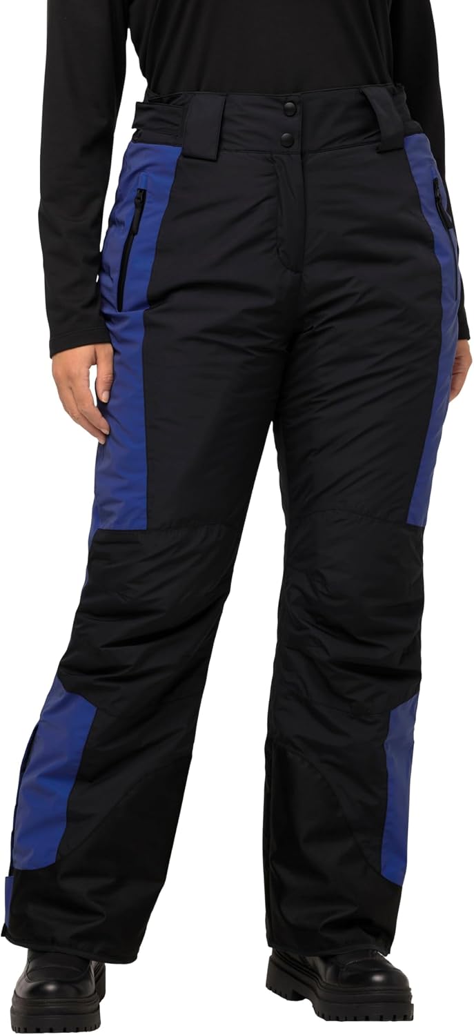 Thumbnail 6 de Ulla Popken Pantaloni da Sci Riflettenti e Impermeabili da Donna – Taglio sportivo con cinturino regolabile