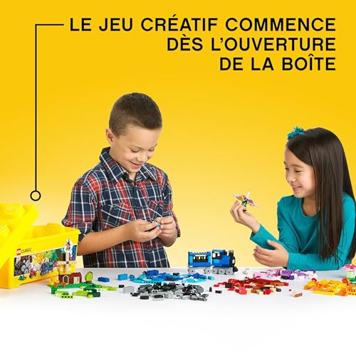 Detalle de LEGO 10696 Classic: La Boîte de Briques Créatives — 484 pièces, rangement et idées de construction