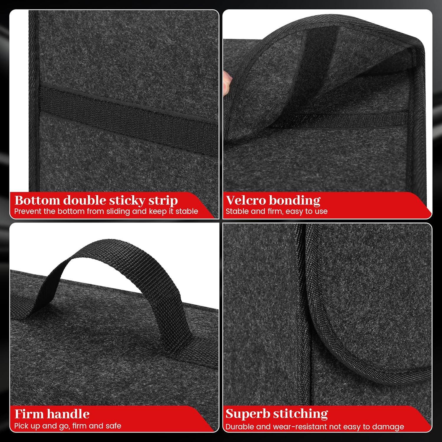 Thumbnail 5 de Einesin Car Boot Organiser 40x17x25cm
