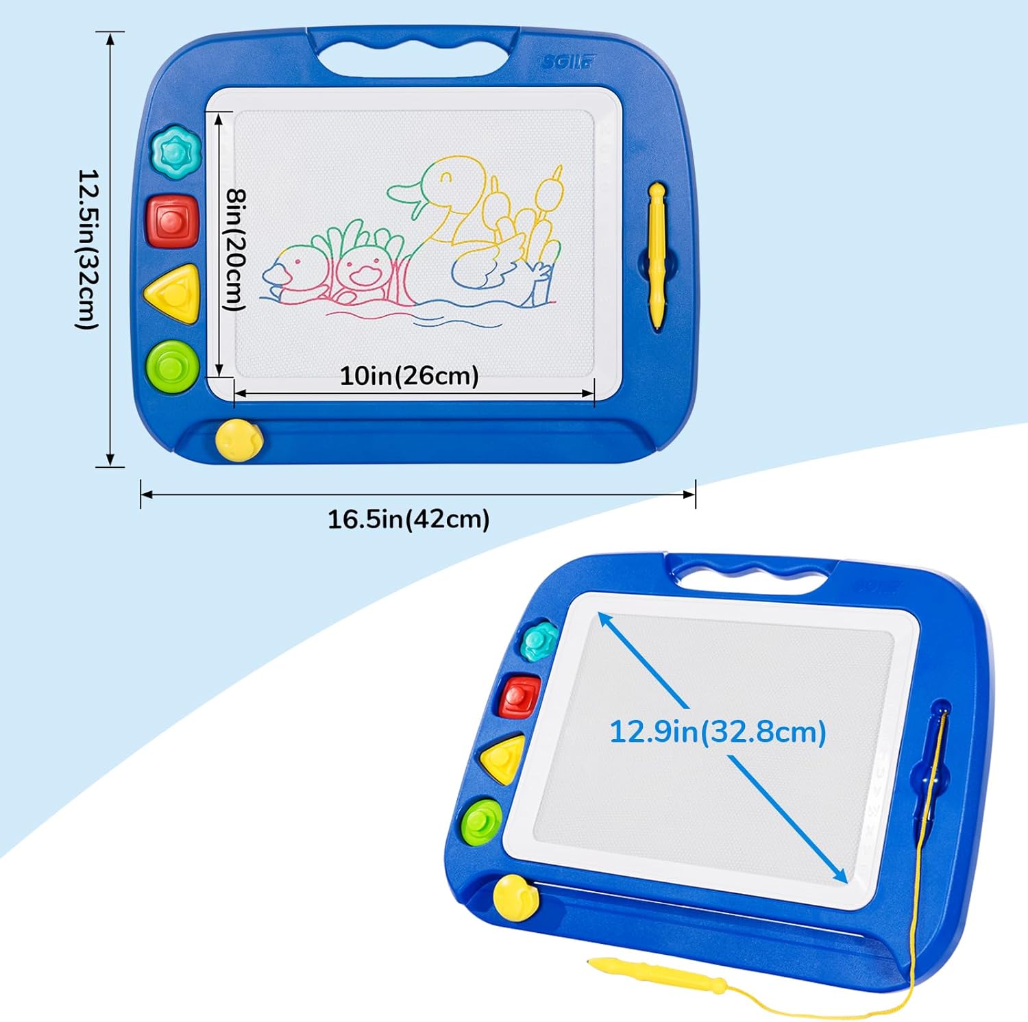 Detalle de SGILE Magnetic Drawing Board 16x13