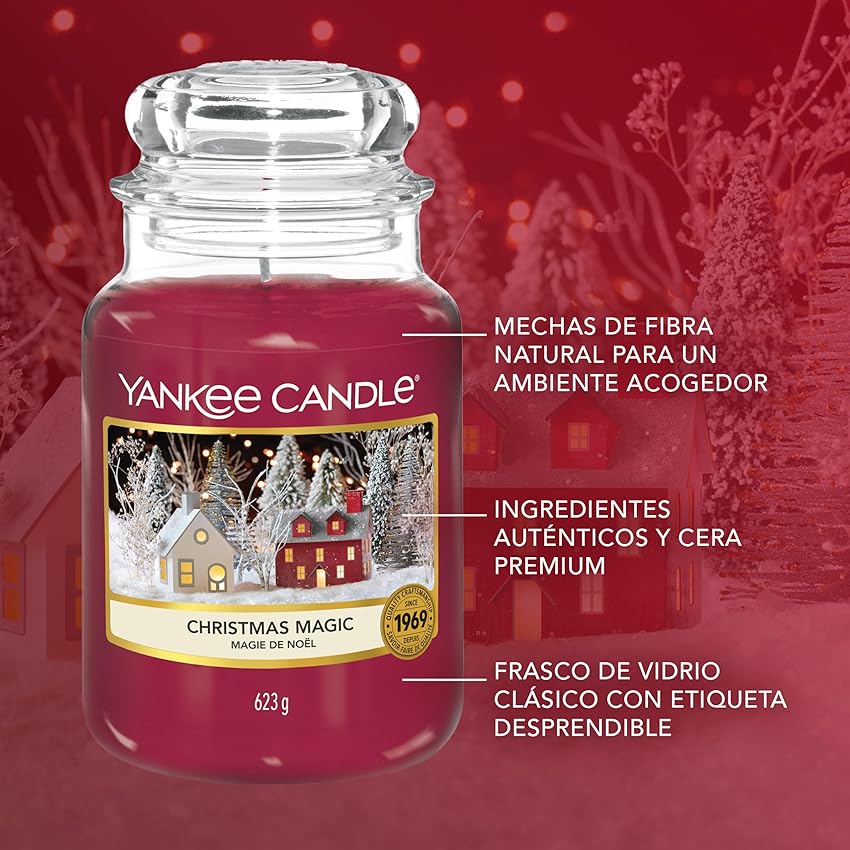 Thumbnail 4 de Yankee Candle Christmas Magic — Vela en tarro grande 🕯