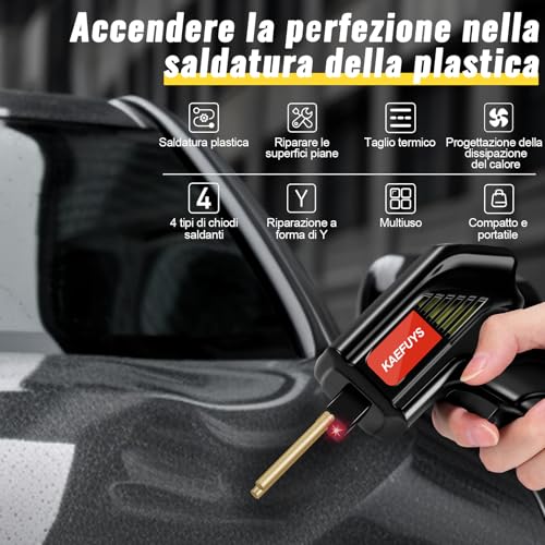 Detalle de Saldatrice per Plastica 170W 220V con 805 Punte in 7 Forme di-KAEFUYS