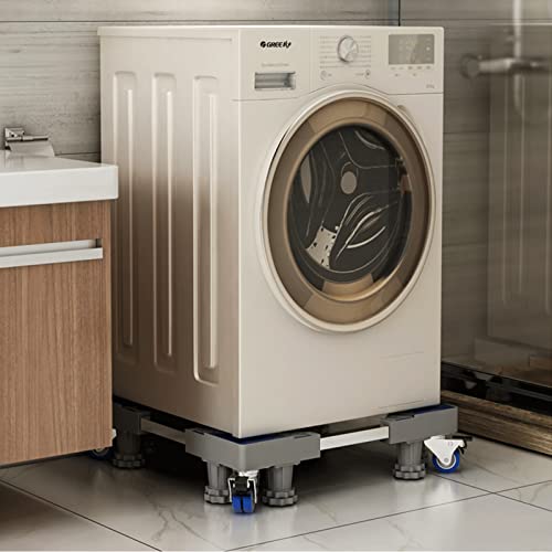 Thumbnail 5 de NIUXX base lavadora regulable con 8 pies + 4 ruedas (42–66 cm) y función antideslizante