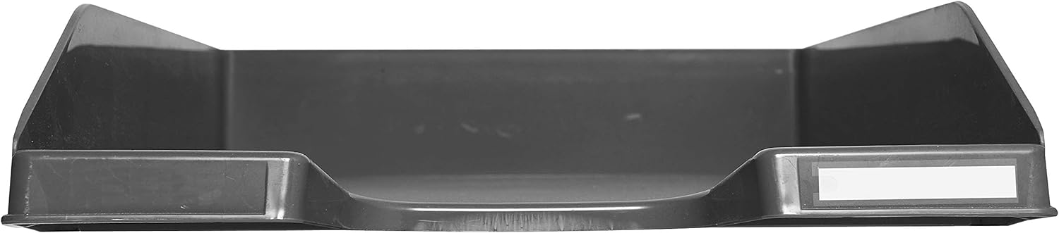 Thumbnail 2 de Exacompta 113207D – Lot de 6 corbeilles à courrier COMBO MIDI 34 x 25 x 6,5 cm, gris souris glossy