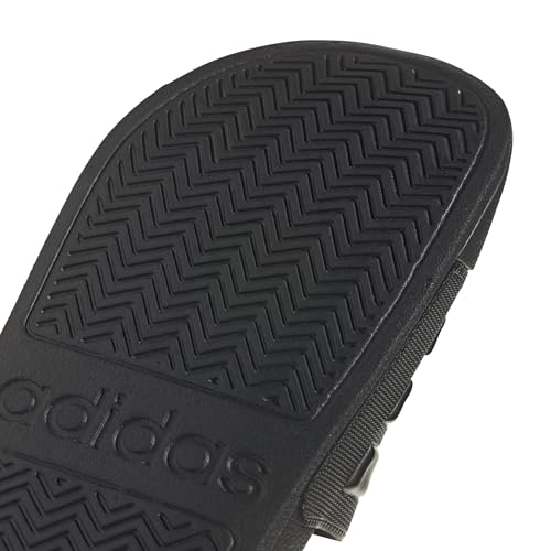 Thumbnail 9 de adidas Adilette Shower Slides (Core Black) — chanclas unisex con plantilla moldeada