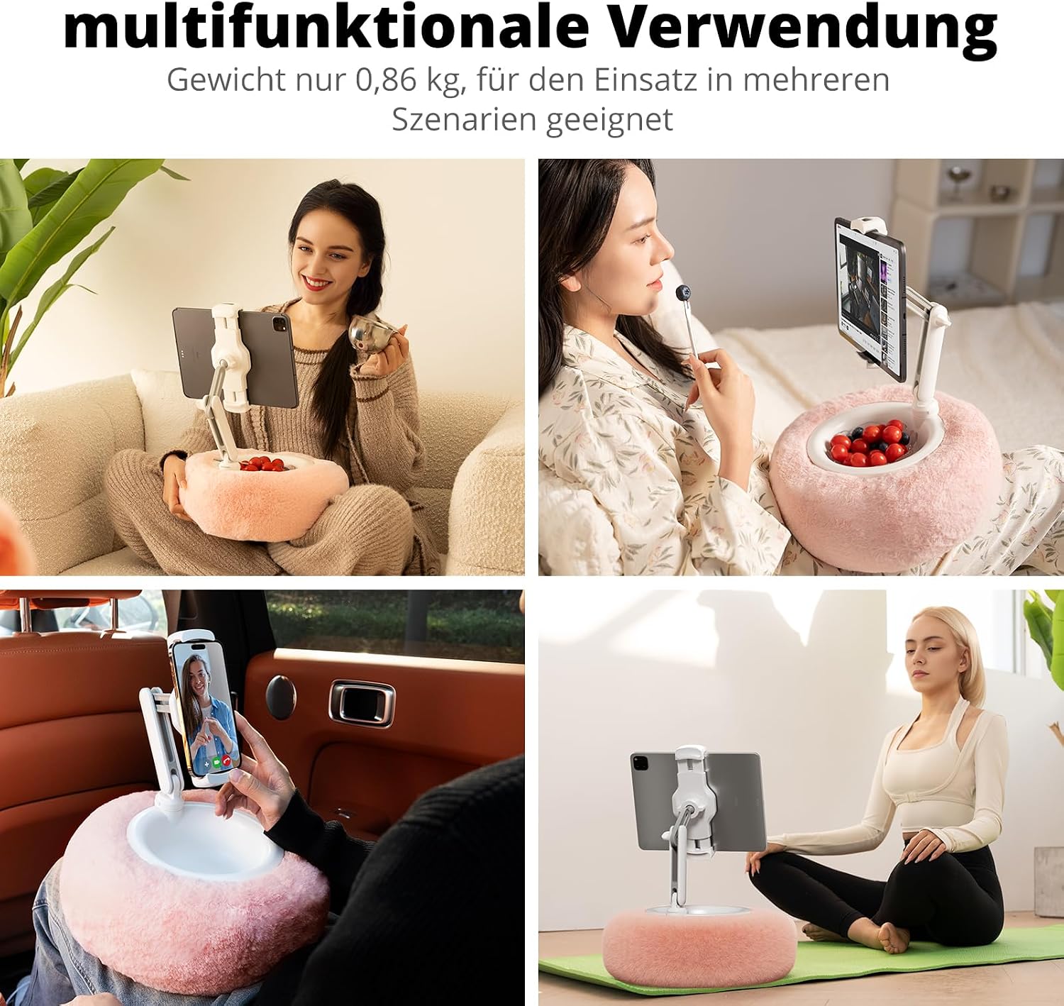 Detalle 2 de SupeDesk Kindle Halterung Kissen 4,7–13 Zoll