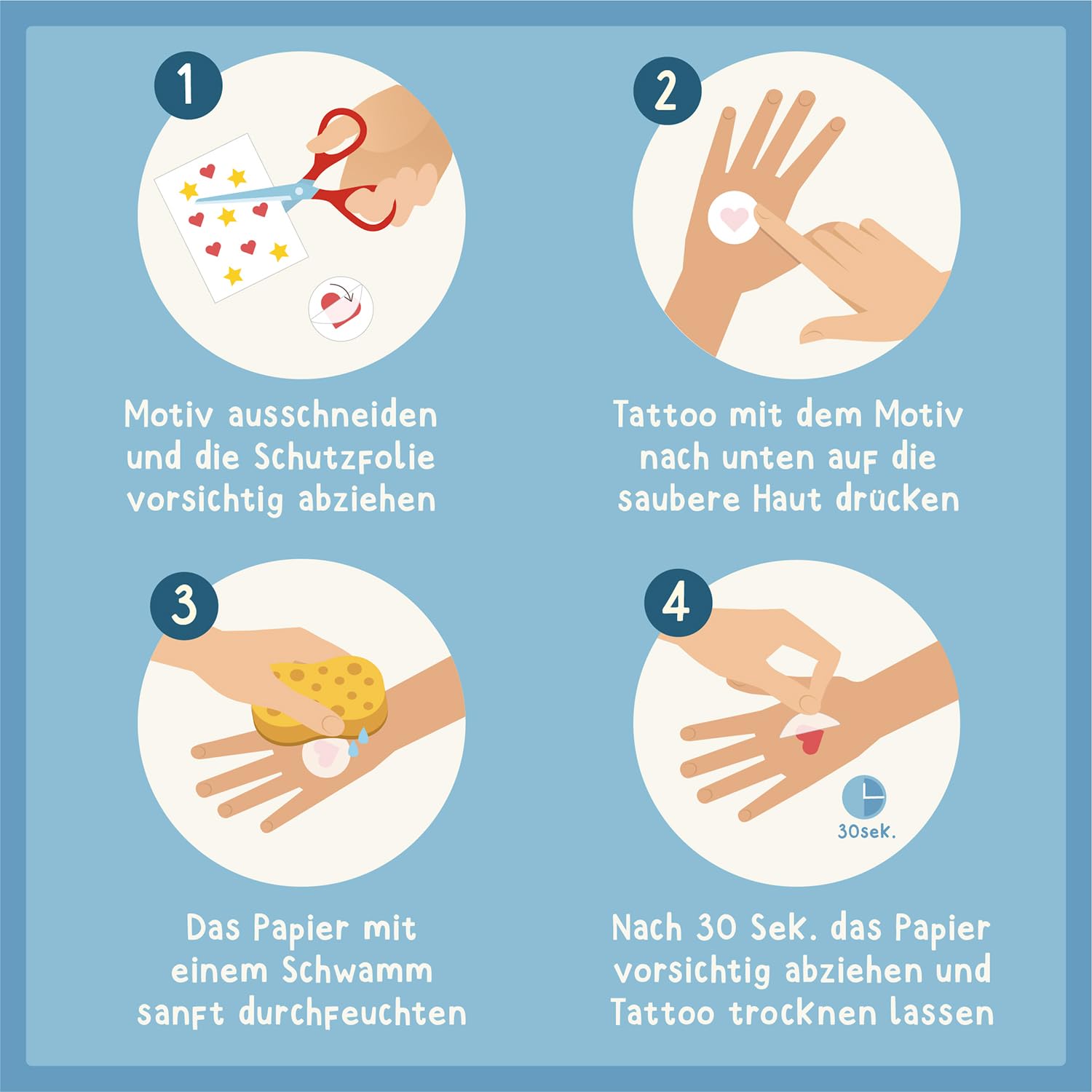 Detalle 2 de Famifidus 120 hautfreundliche Kinder Tattoos – Fahrzeug & Baumaschinen Motive, vegan und dermatologisch getestet
