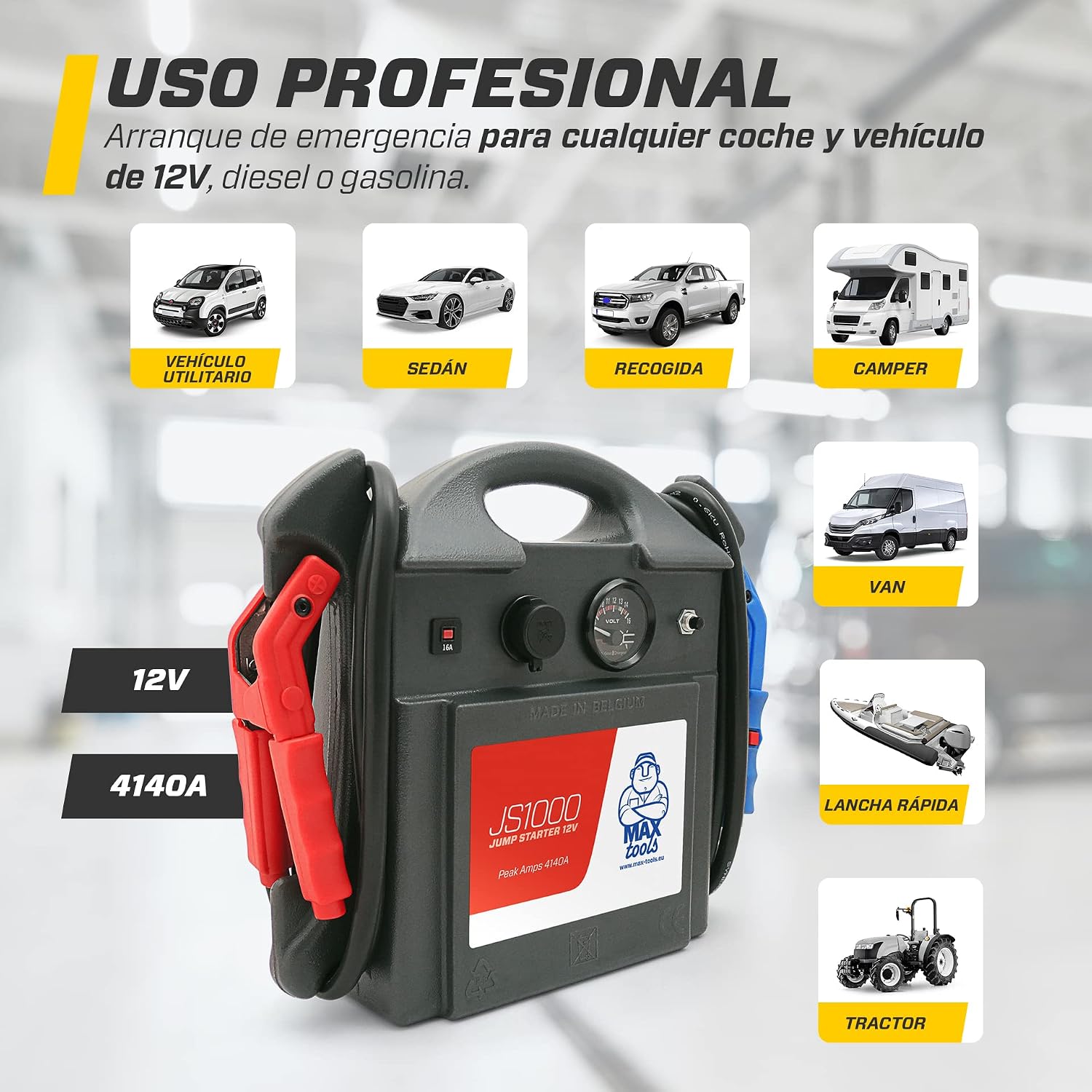 Thumbnail 2 de MAXTOOLS JS1000 Arrancador de Emergencia
