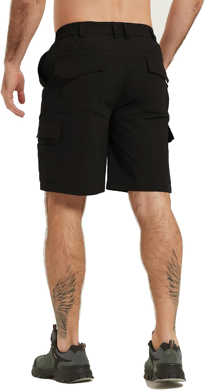 Detalle de KeihTrail Men's Cargo Hiking Shorts