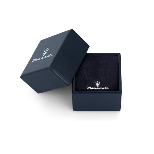 Thumbnail 6 de Maserati Anillo de Hombre Iconic JM423AVD30019 en acero con PVD negro y piedra (talla 19)