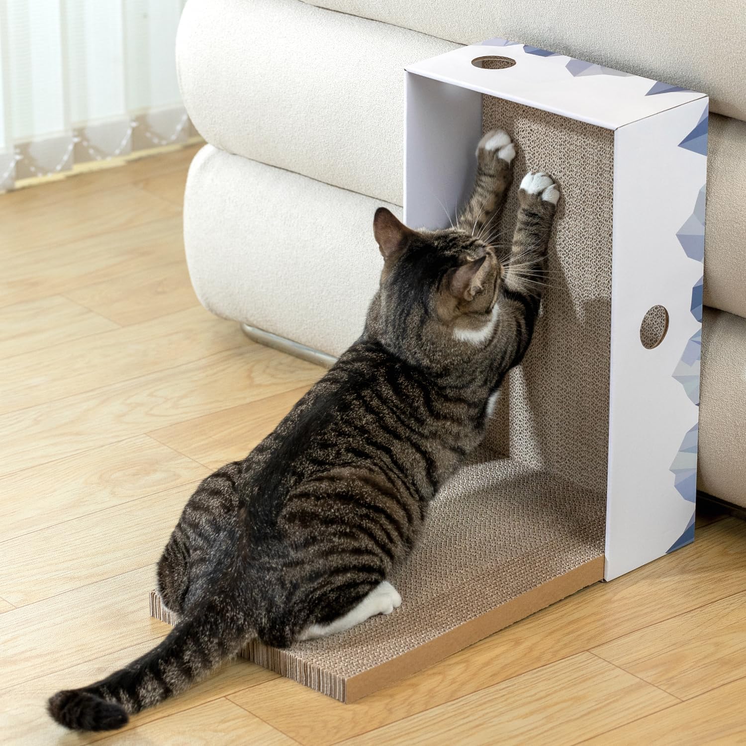 Thumbnail 6 de Conlun 5-Pack Cat Scratching Boards 41x24cm