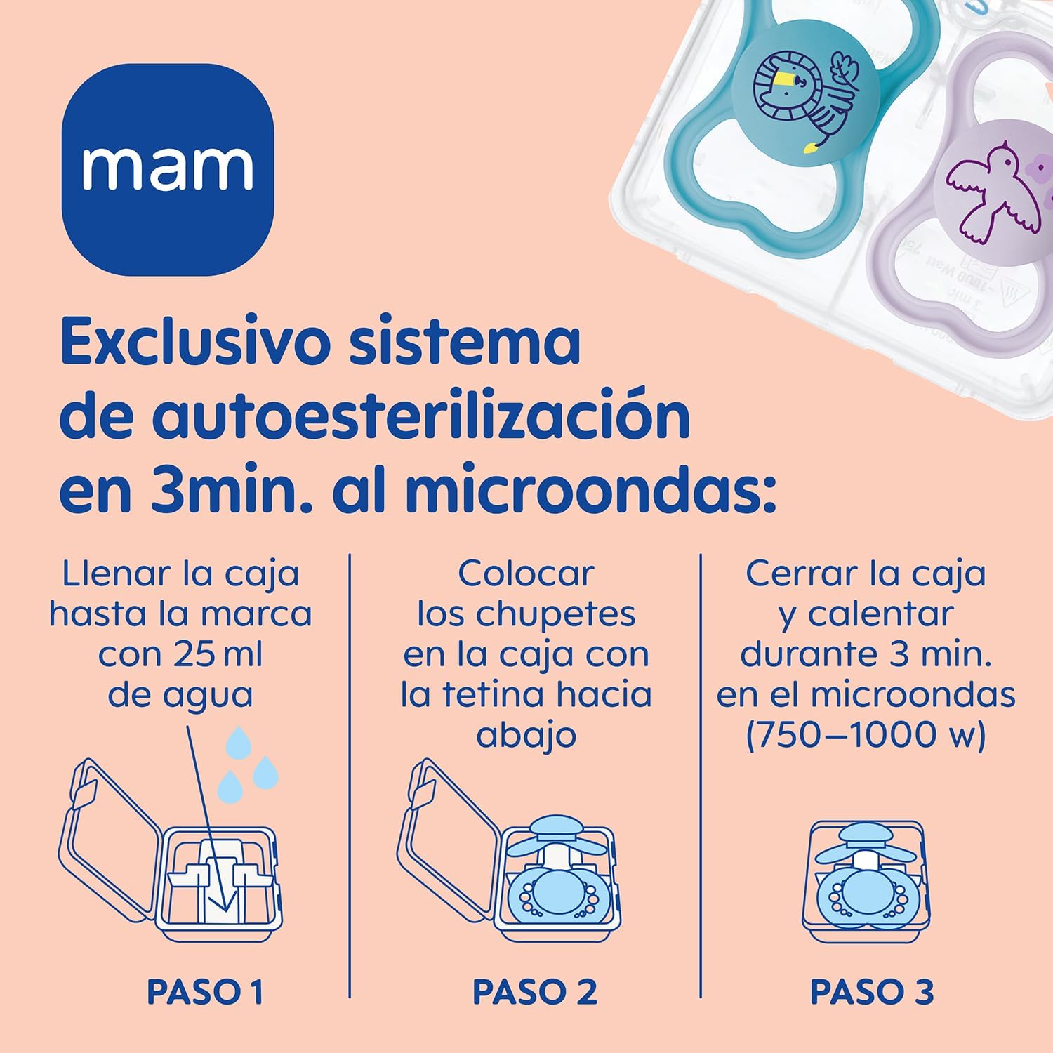 Thumbnail 5 de MAM Supreme Chupete Ventilado para Más de 6 Meses 🍼 (2 unidades)