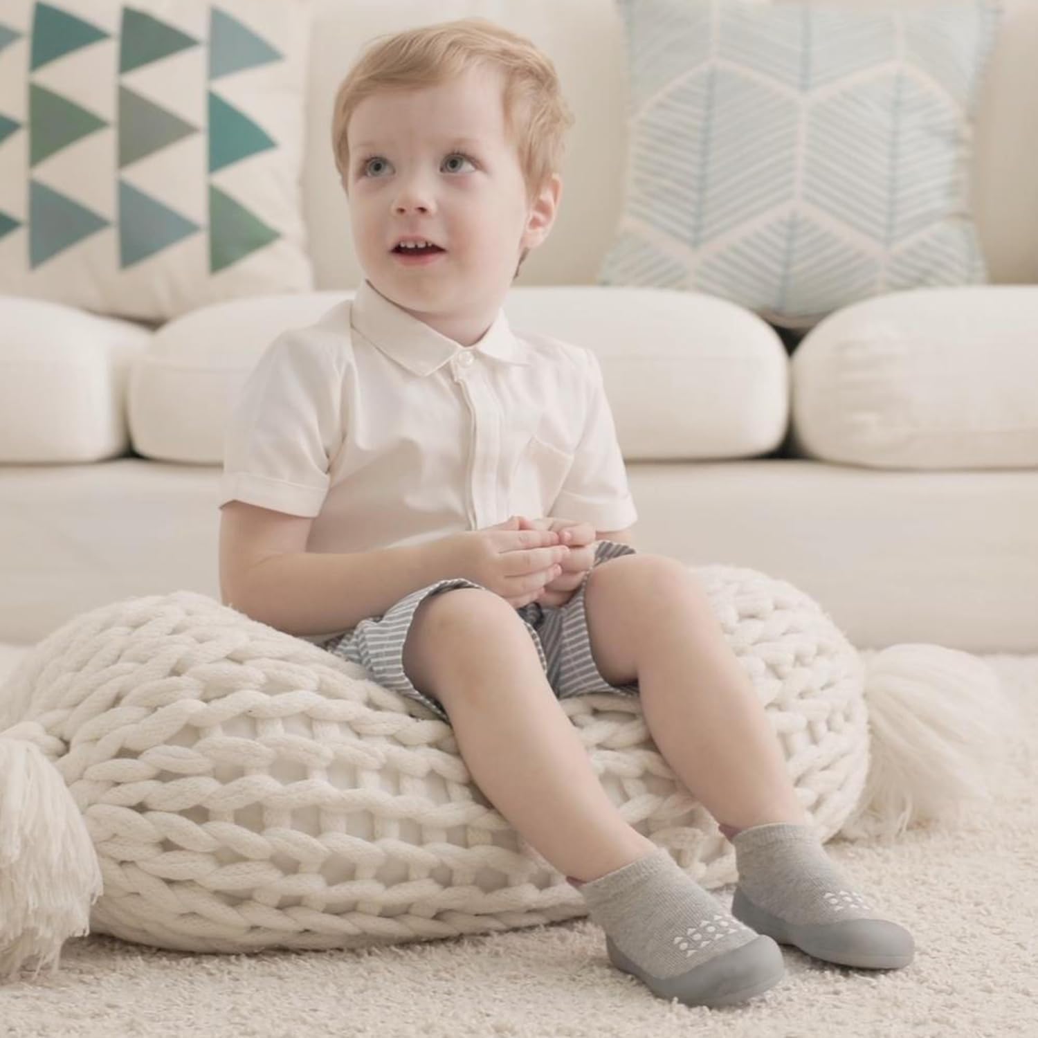 Thumbnail 5 de Bearbay Baby Sock Shoes for New Walkers — Non-Slip, Breathable Slipper Sneakers