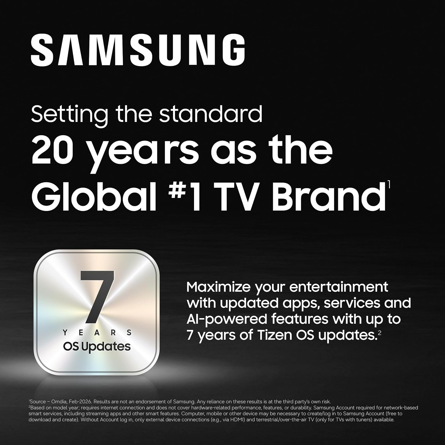 Thumbnail 1 de Samsung The Frame Art TV LS03HE