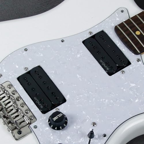 Thumbnail 9 de OriPure Pastillas Alnico 5 Humbucker para guitarra eléctrica (neck 7,9–8k y bridge 8,8k) – negro