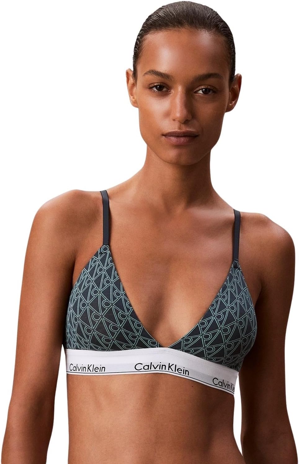 Thumbnail 3 de Calvin Klein Soutien-Gorge Triangle Femme Lightly Lined avec basque élastique