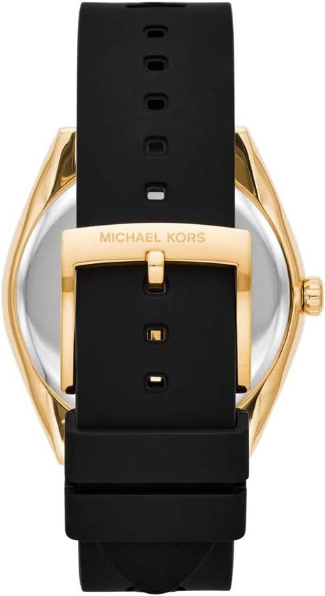 Detalle de Michael Kors Montre Janelle pour Femme — Quartz, bracelet en acier inoxydable ou en silicone