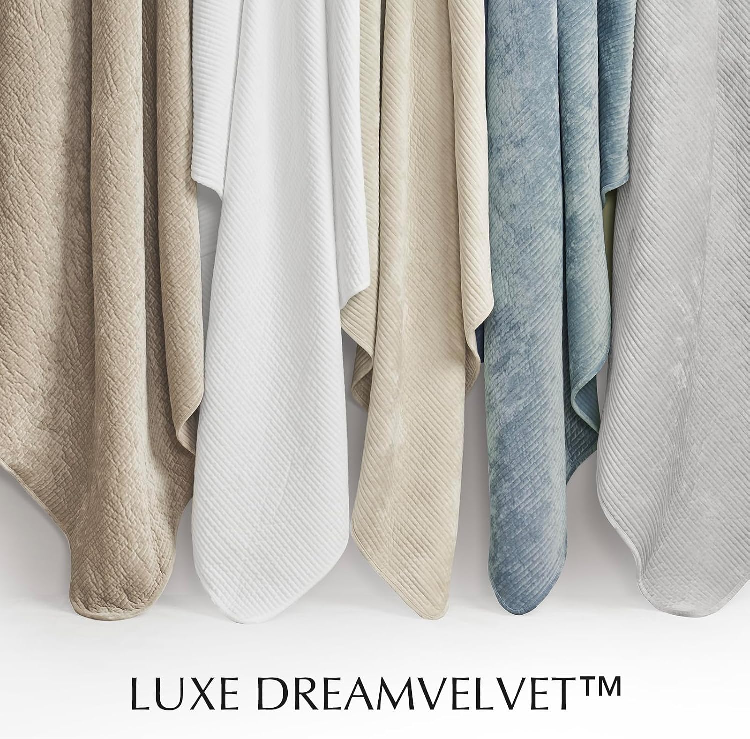 Thumbnail 6 de EVERGRACEHOME Velvet Quilt King 104"