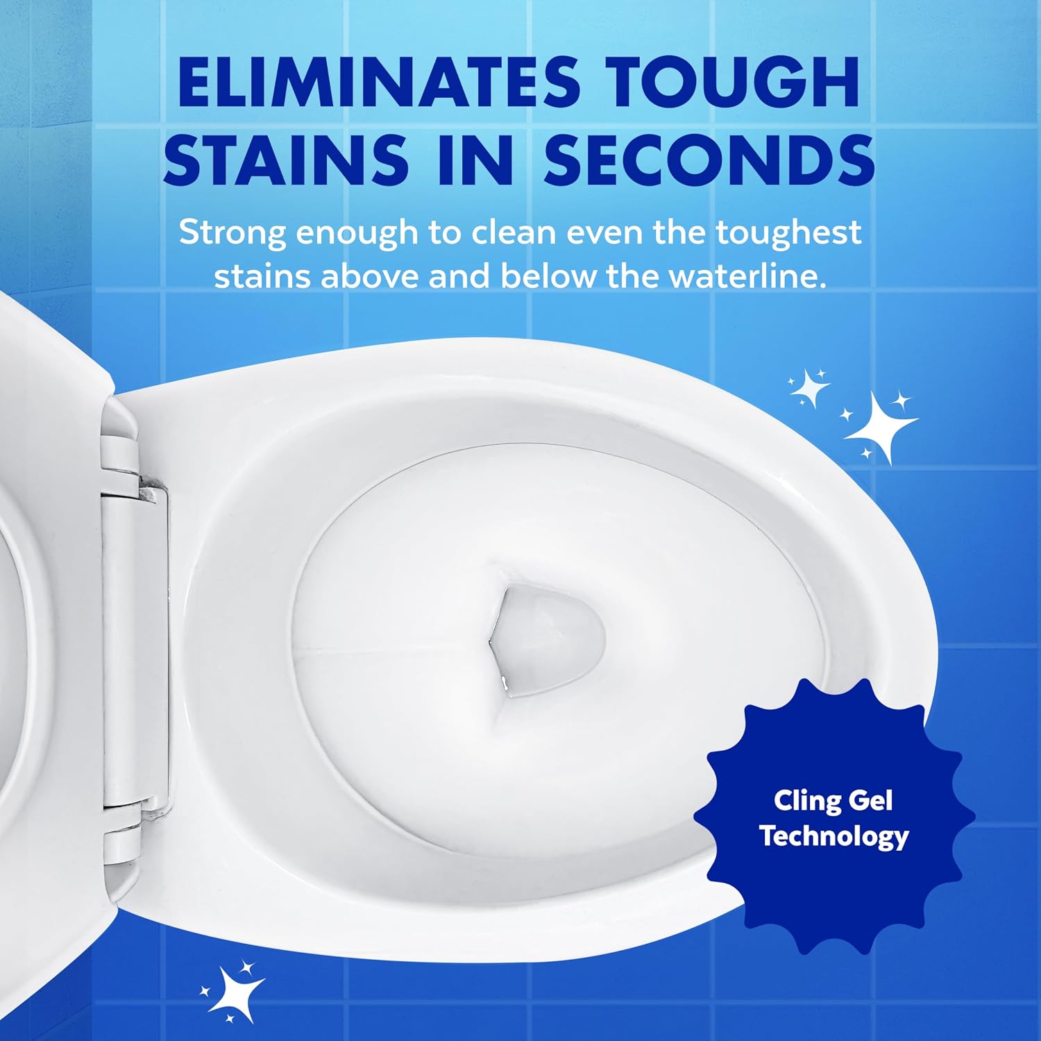 Thumbnail 2 de Lysol Toilet Bowl Cleaner Clinging Gel, Power, 24 oz, 4 Pack
