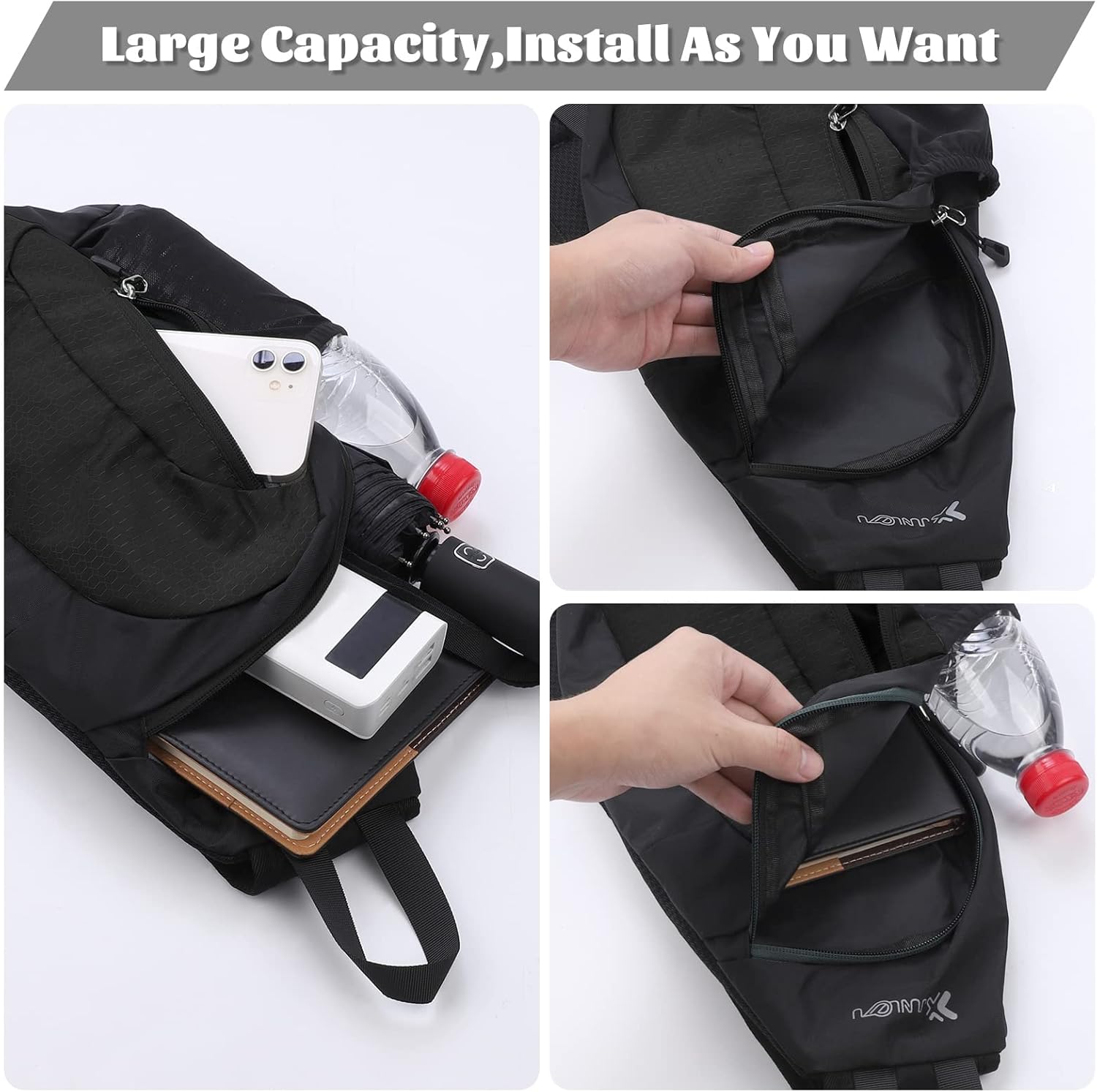 Thumbnail 6 de Januts Sling Bag: Lightweight One-Shoulder Backpack for Everyday Use