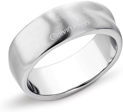 Thumbnail 1 de Calvin Klein CK Metallic Waves Edelstahl Herrenring