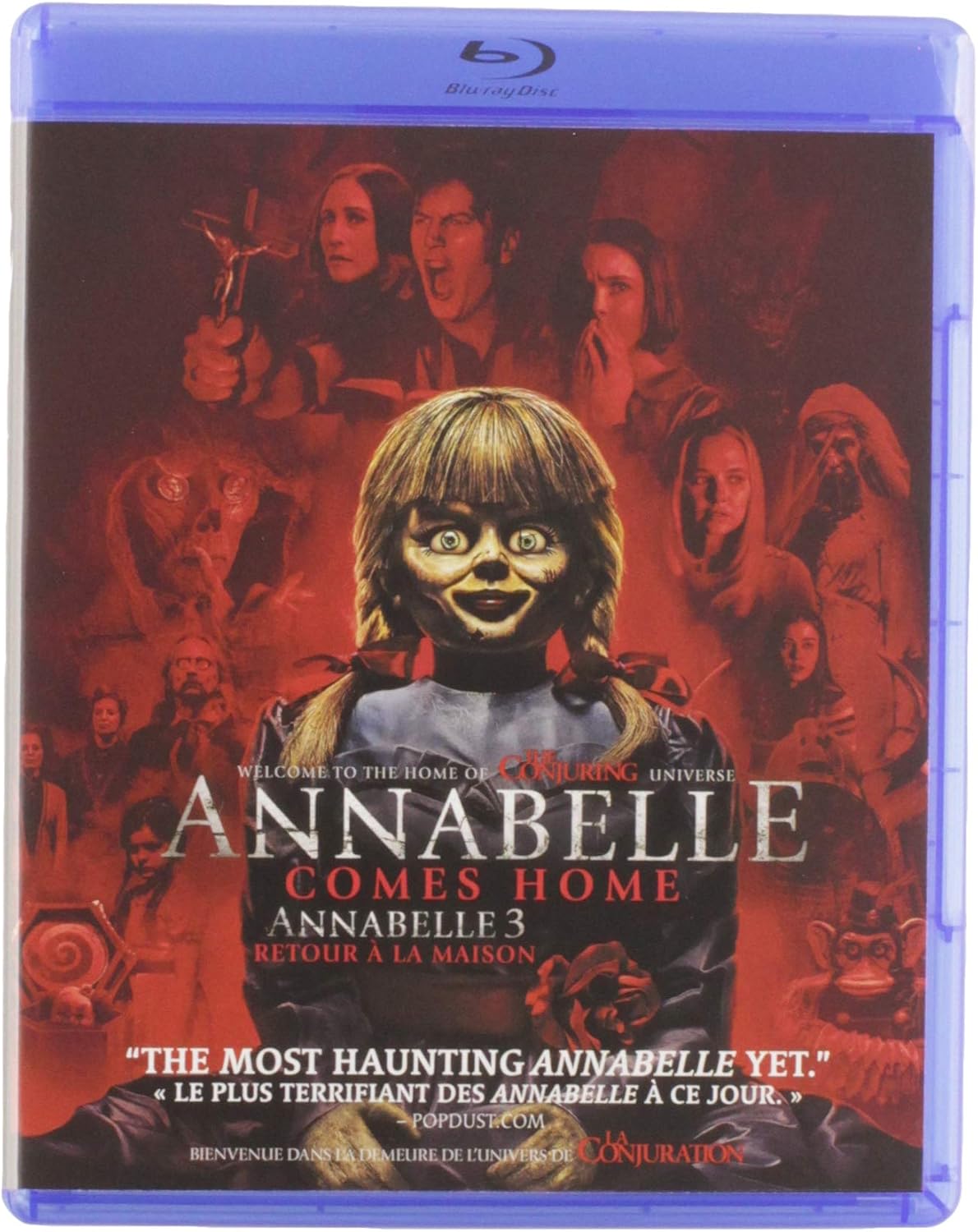 Detalle de Annabelle Comes Home Blu-ray, English-Language Horror Film, 1 h 46 min