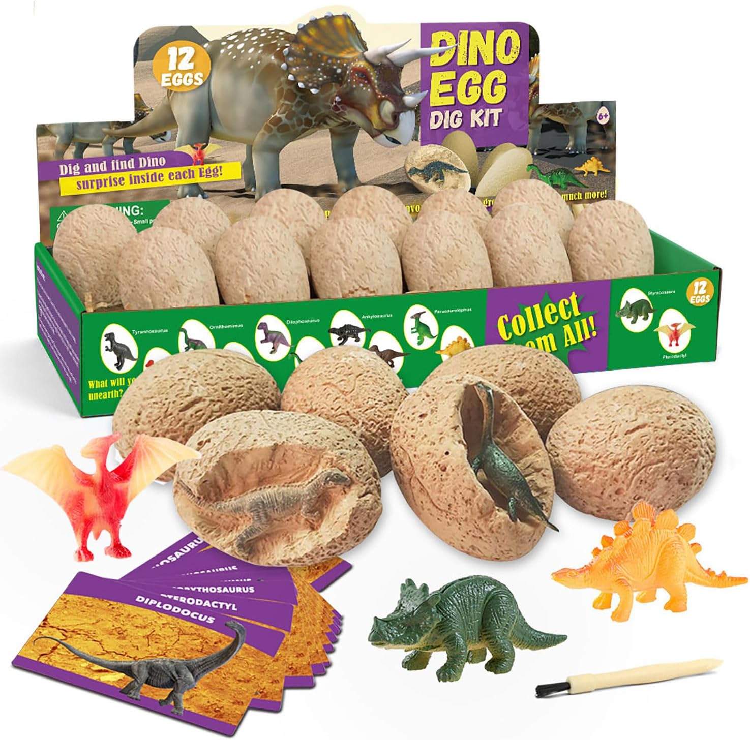 Dinosaurier Ei-Ausgrabungsset ab 7
