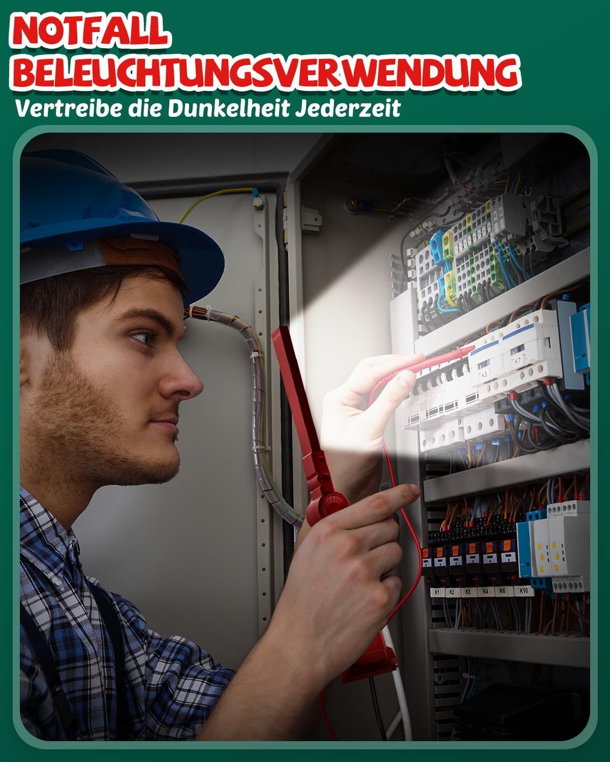 Thumbnail 4 de Coquimbo Werkstattlampe LED mit 360° Rotation – wiederaufladbar, Magnetfuß und Haken