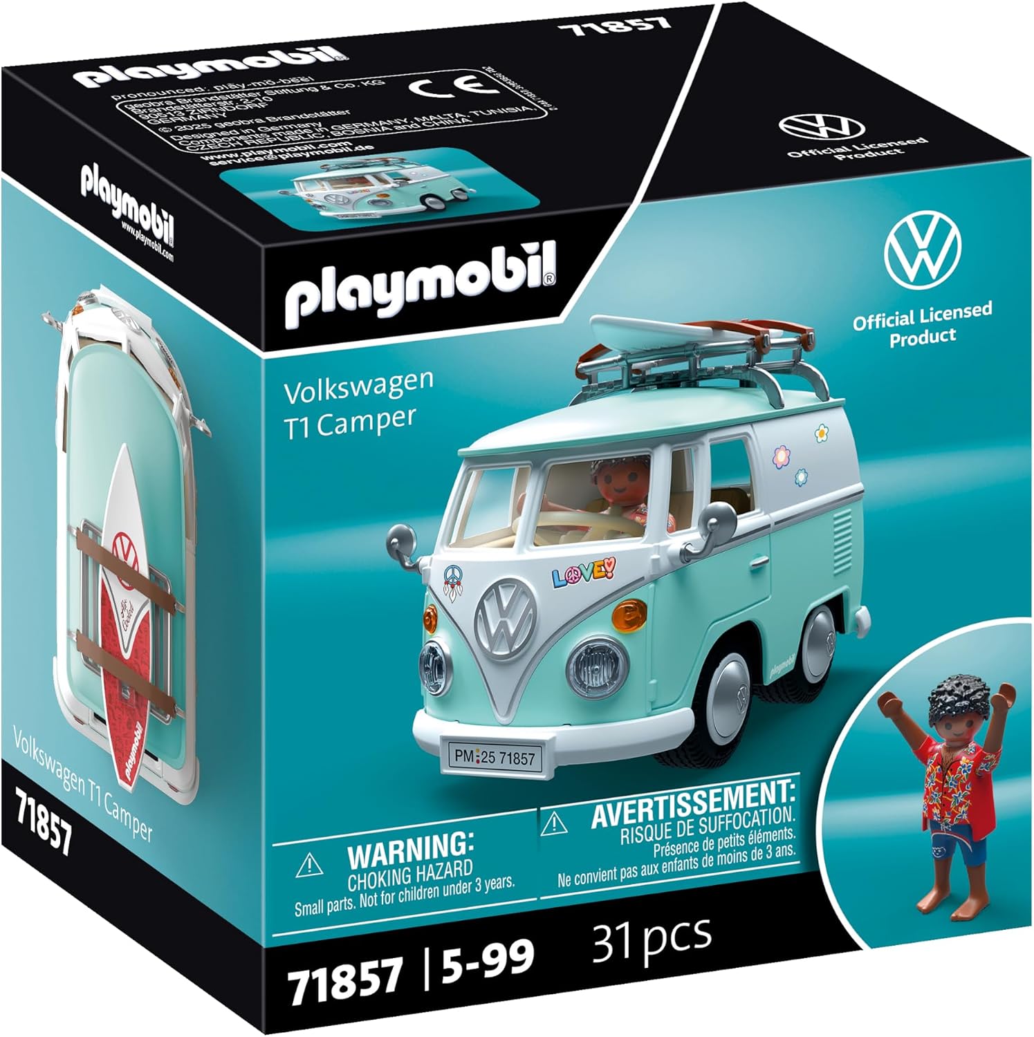 PLAYMOBIL camper van, Volkswagen T1